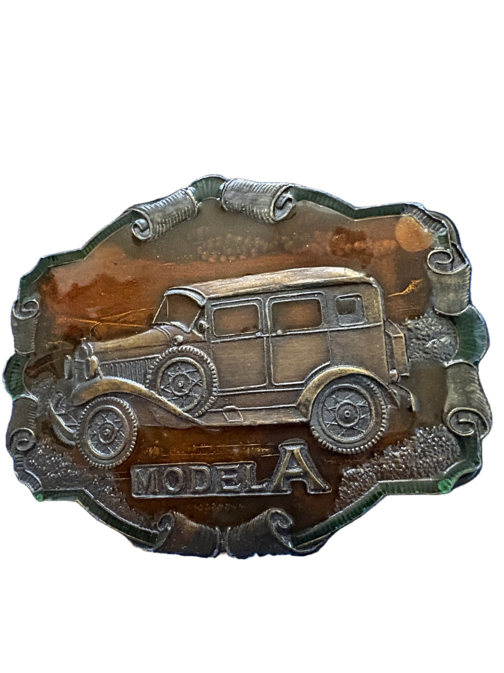 Vintage Ford Model A Collectible Belt Buckle